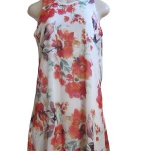 4/$20 Calvin Klein Floral Sleeveless Dress